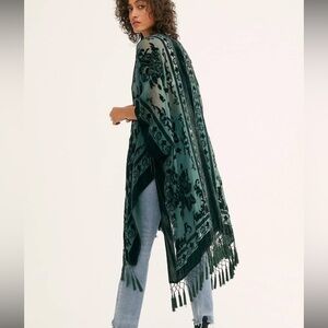 Free People Nightbird Kimono OS